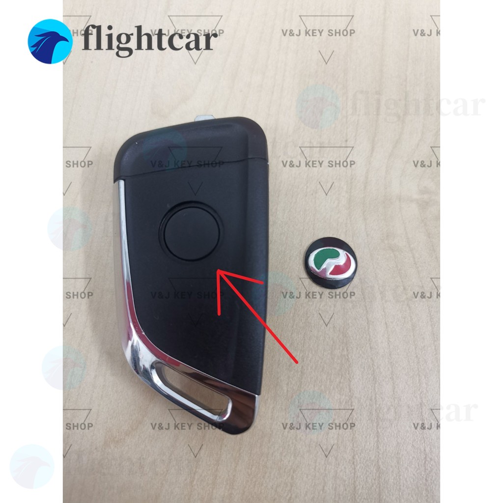 1 sticker Dán Chìa Khóa Xe Hơi 14mm Cho NISSAN HYUNDAI FORD honda Toyota