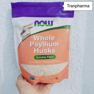 ( 50g ) BỘT VỎ MÃ ĐỀ NOW WHOLE PSYLLIUM HUSKS
