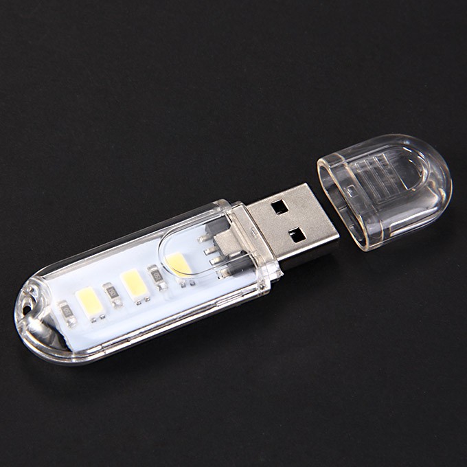 Đèn Led 3 Bóng USB