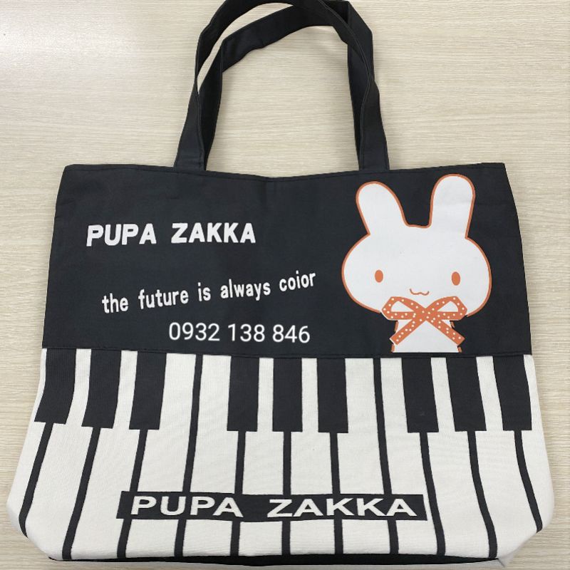 Túi xách họa tiết phím đàn Piano