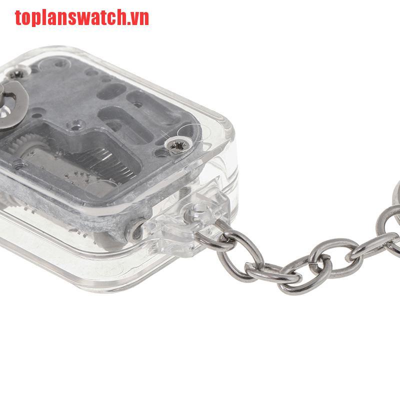 1 Hộp Nhạc Bằng Kim Loại Có Chìa Khóa Diy