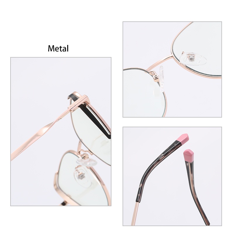 Mắt kính ZELIN LC702 gọng hình mắt mèo phong cách Âu Mỹ cho nữ