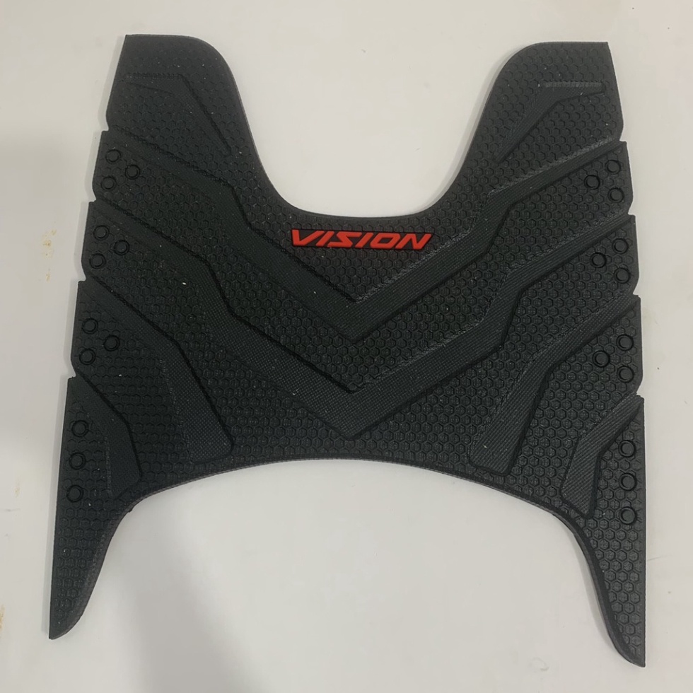 Thảm Để Chân , Thảm Lót Sàn Vision 2021 Kiểu Indo Đỏ