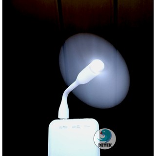 Quạt mini cổng USB uốn dẻo đa năng (màu ngẫu nhiên)