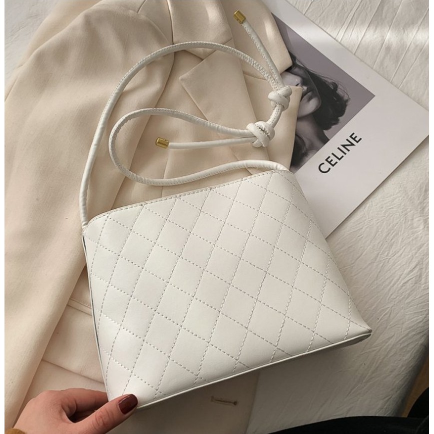 TÚI ĐEO CHÉO NỮ, TÚI DA TRẦN TRÁM DÂY BUỘC THỜI TRANG HÀN QUỐC BH 495 | BigBuy360 - bigbuy360.vn