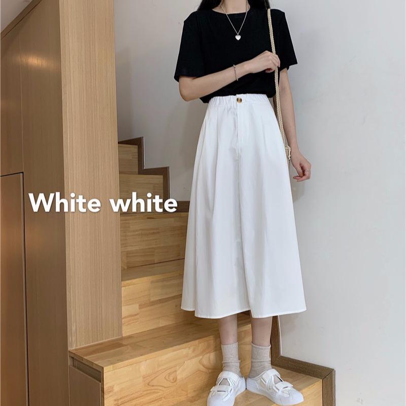 Chân Váy Lưng Cao Thiết Kế Mới Xinh Xắn Thời Trang Dành Cho Nữ