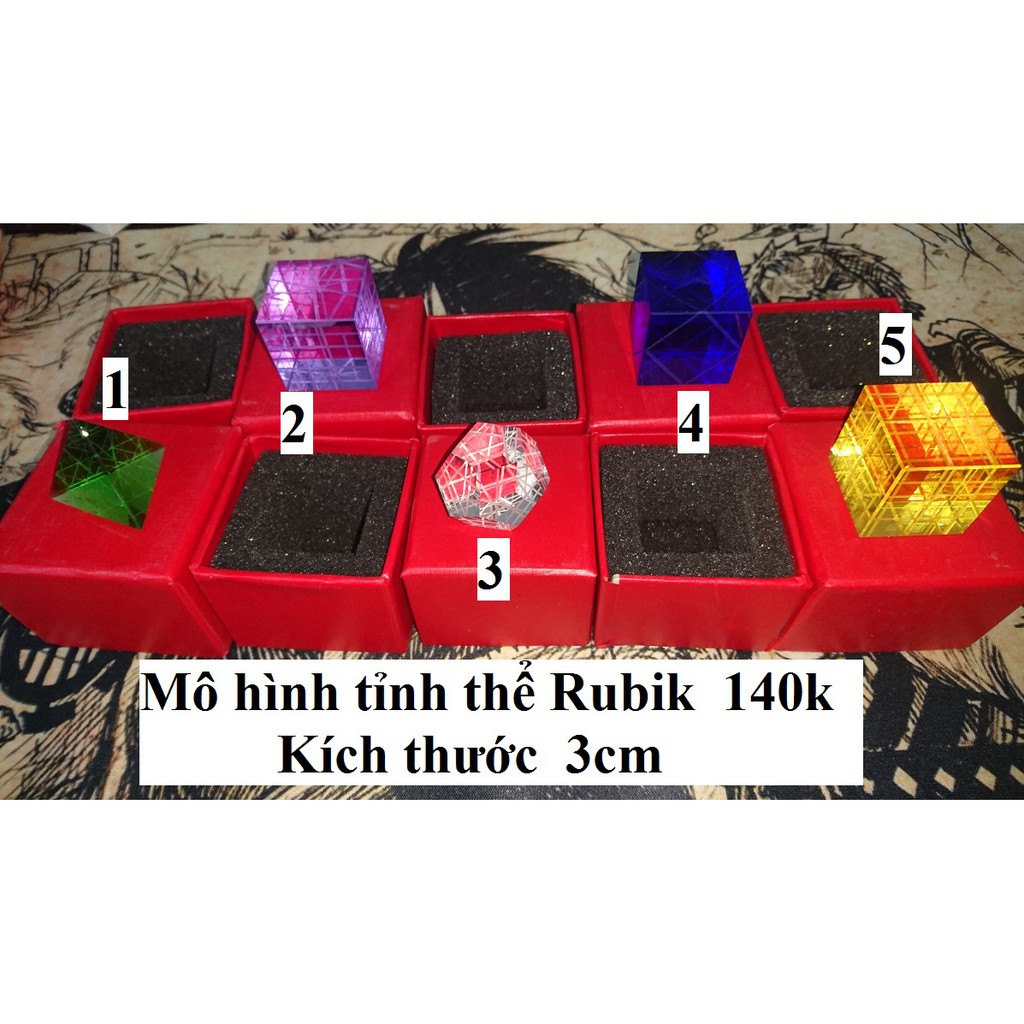 Mô hình tinh thể Rubik Biến thể Rubik