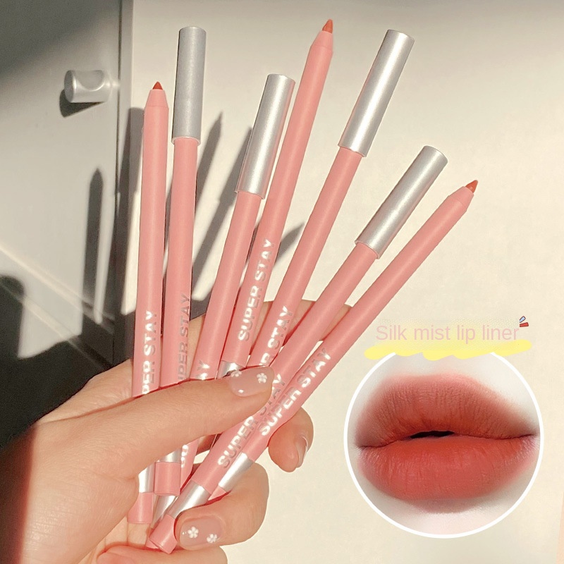 Bút Kẻ Viền Môi 8 Màu Tùy Chọn Chống Nước Chống Mồ Hôi Lâu Trôi