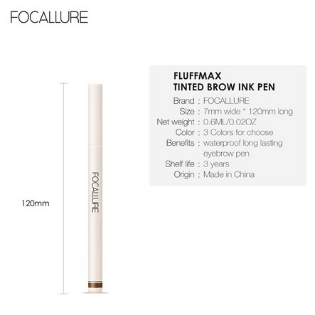 [Hàng mới về] Chì kẻ lông mày Focallure chống thấm nước lâu trôi chuyên nghiệp dễ dùng 10g | BigBuy360 - bigbuy360.vn