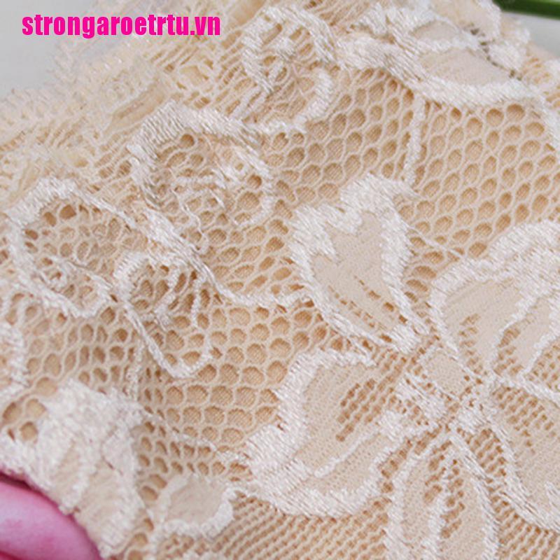 【strong】Women's Sexy Lace Crop Lingerie Bras Wrapped Strapless Padded Breathab