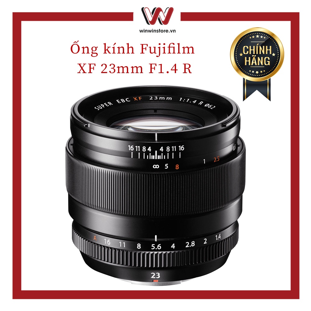 Ống kính Fujifilm XF23mm f1.4 R - Hàng chính hãng