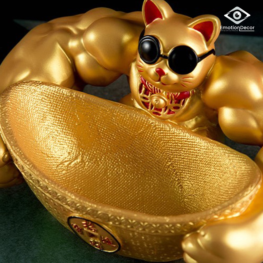 MÈO THẦN TÀI CƠ BẮP - BƯNG THỎI VÀNG - MÈO MAY MẮN TAY TO (Thu hút Tiền Vàng cực mạnh) | BigBuy360 - bigbuy360.vn