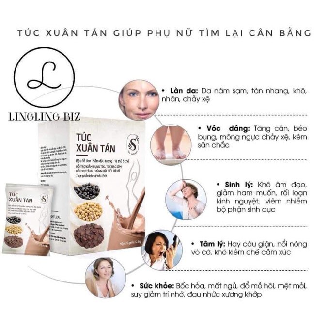[SAM NATURAL] TÚC XUÂN TÁN_ĐẸP DA, GIẢM KHÔ HẠN_DÂU TÂY MOMCARE | BigBuy360 - bigbuy360.vn
