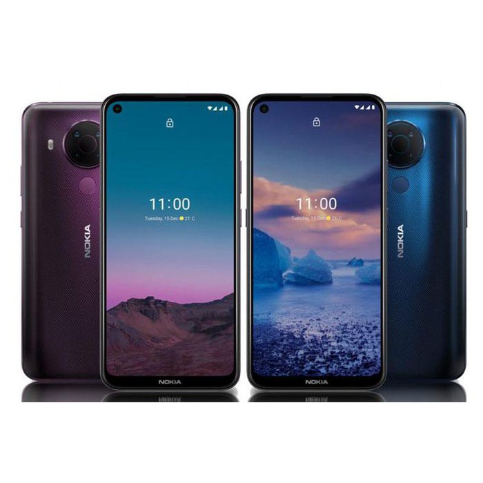 Ốp lưng Nokia 5.4 - Ốp lưng chống sốc phay xước vân cacbon, chống mồ hôi, chống xước