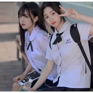 Bộ Đồng Phục Học Sinh Thái Lan Thiết Kế Đẹp Tay Ngắn Phong Cách Thái Lan Trẻ Trung