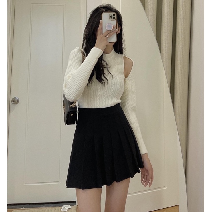 Set Áo Len Cadigan + Áo Ba Lỗ🦋 | BigBuy360 - bigbuy360.vn