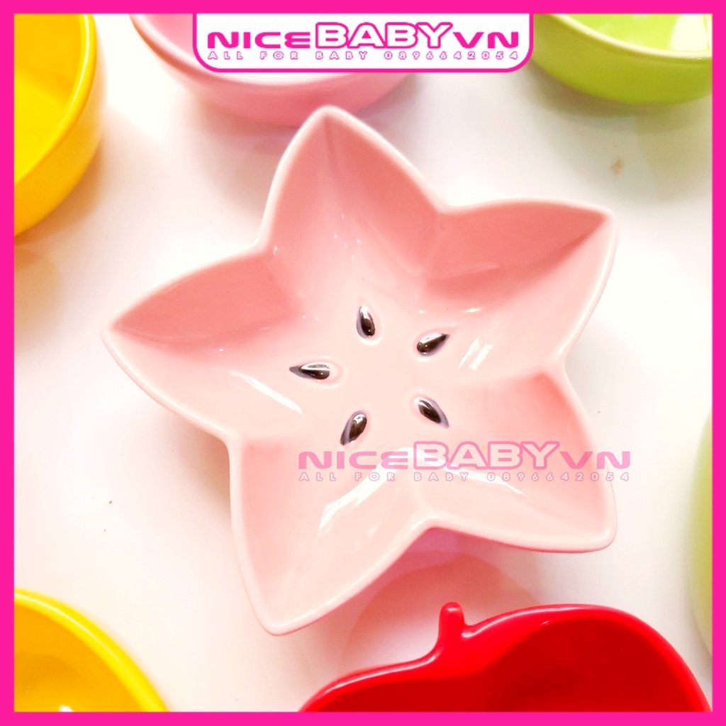 Bát Ăn Dặm Gốm Sứ Đa Dạng Dễ Thương Cho Bé NiceBaByVn