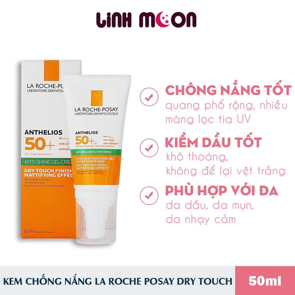 Kem Chống Nắng La Roche Posay Anthelios Dry Touch Gel Cream SPF 50+