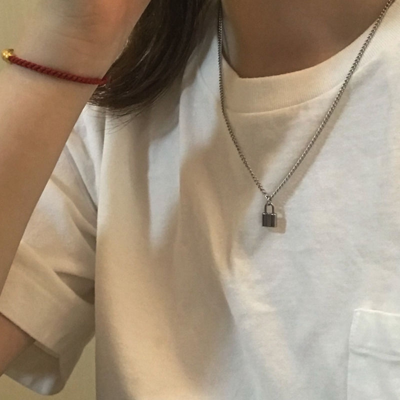 Titanium steel pendant necklace women fashion