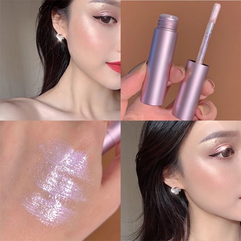 [Hàng mới về] Phấn mắt dạng lỏng Cappuvini Nhũ mắt dạng lỏng lấp lánh dùng bắt sáng cho mặt chống nước lâu trôi