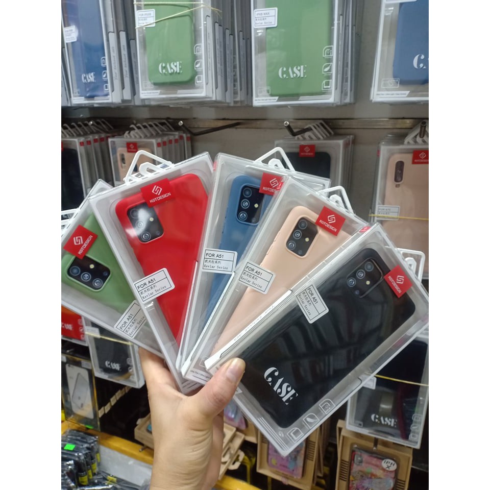 Ốp lưng dẻo Chống bẩn KT Samsung A51/A71