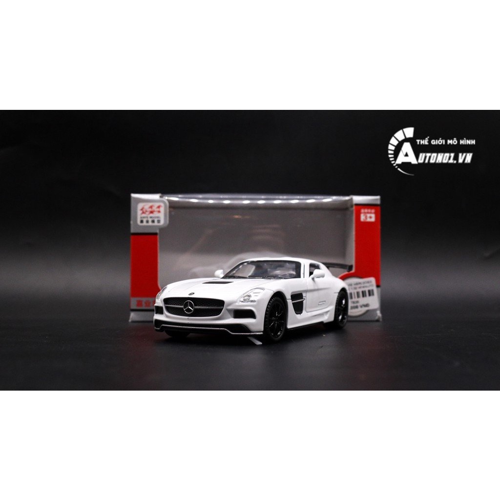 MÔ HÌNH XE MERCEDES SLS WHITE 1:32 MINIAUTO 7836