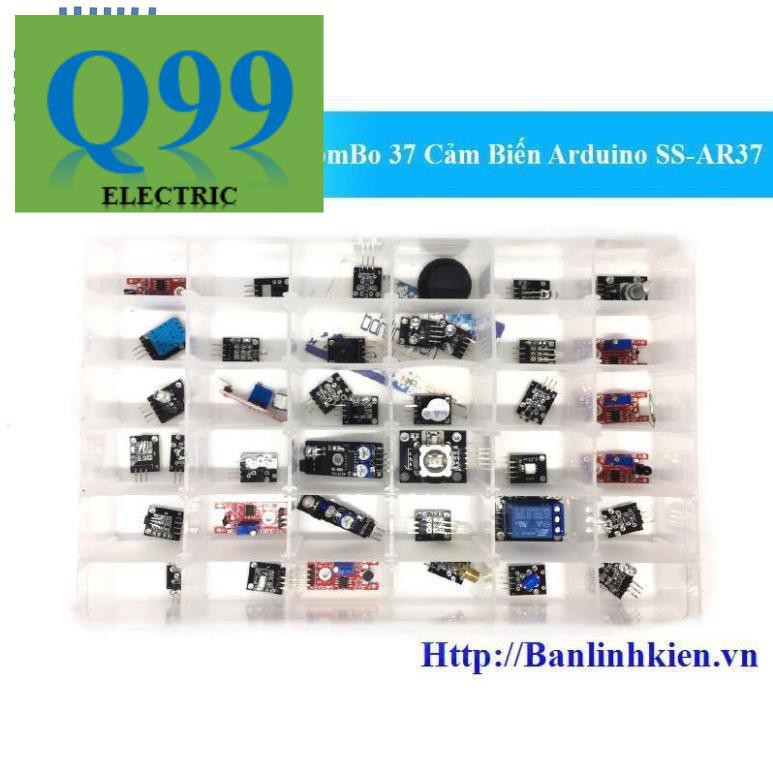 [Giá rẻ] [Q99] Bộ ComBo 37 Cảm Biến Arduino SS-AR37 zin HD1