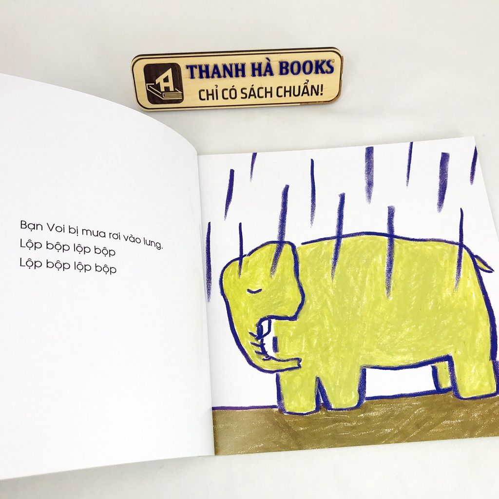 Sách - Tranh Truyện Ehon Nhật Bản - Che Ô Cho Bạn Nhé