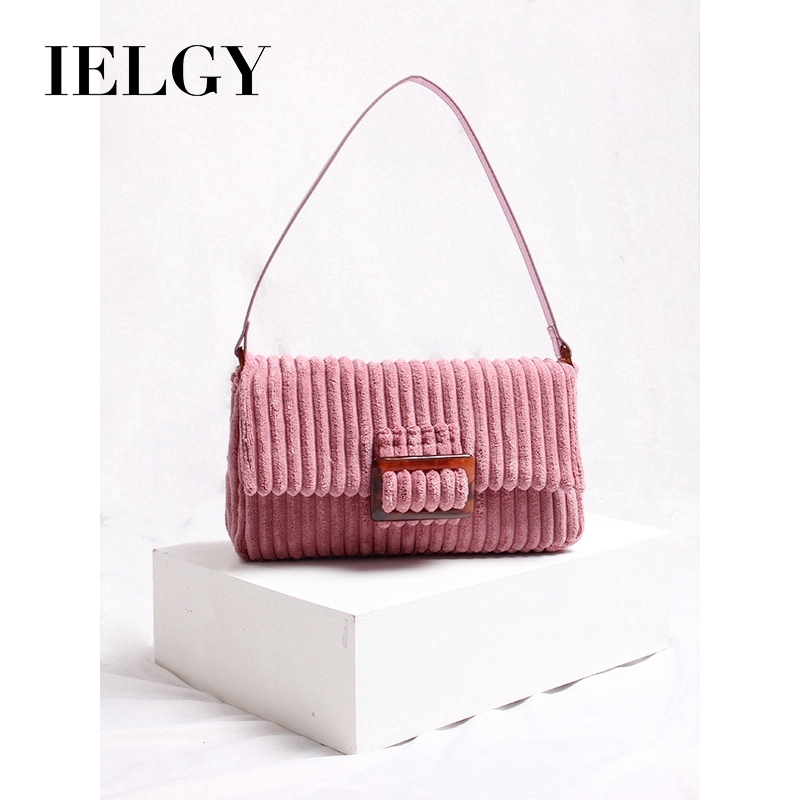 IELGY Túi Xách Vải Bông Đeo Chéo Thời Trang Đơn Giản Cho Nữ