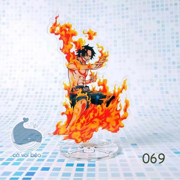 [SALE GIÁ XƯỞNG] [10 mẫu] Mô hình Standee   One Piece Vua Hải Tặc Luffy  Zoro Chopper Sabo Ace Law Sanji