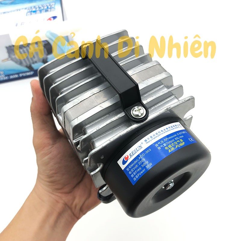 Máy sục sủi thổi khí oxy hồ cá cảnh Resun ACO-003