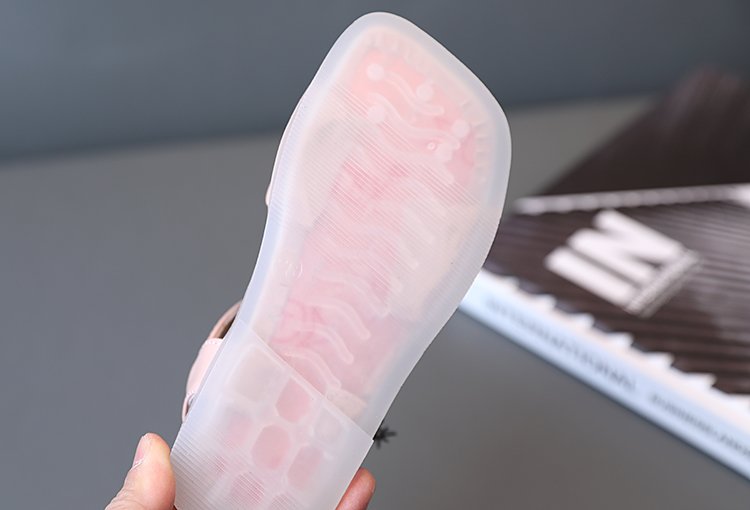 Sandal Màu Trơn Thiết Kế Mới Xinh Xắn Thời Trang Dành Cho Bé Từ 3-18 Tuổi