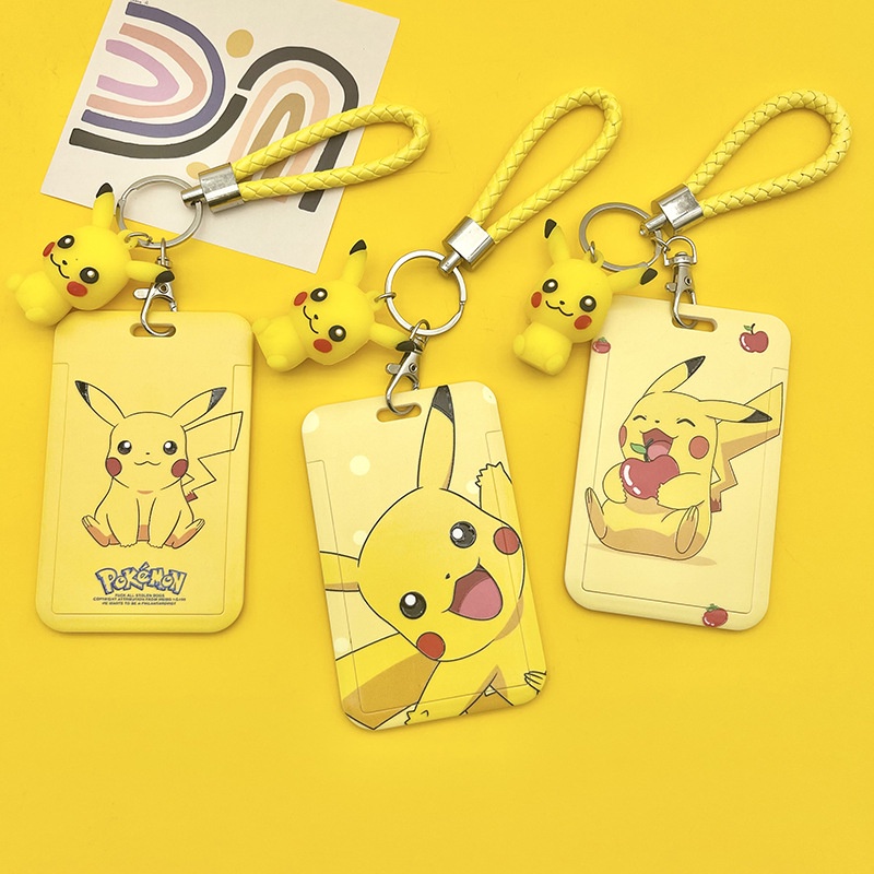 Túi Đựng Thẻ Học Sinh Hình Pikachu / Pokemon