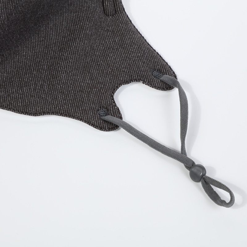 Mặt nạ cotton nguyên chất dày 3 lớp chống bụi và thoáng khí Có thể giặt được Có thể điều chỉnh Người lớn có thể tái sử dụng Mặt nạ chống khói