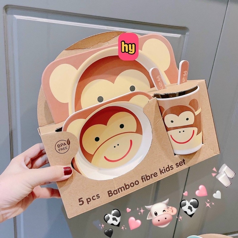 SET KHAY BÁT ĂN CHO BÉ