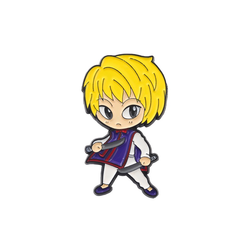 Huy Hiệu Kim Loại Họa Tiết Anime HUNTER×HUNTER GON FREECSS Hisoka