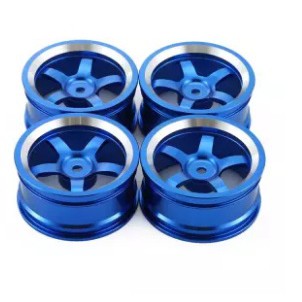 4 Mâm nhôm CNC cho RC 1/10 On-Road Drift Traxxas HSP Tamiya HPI Kyosho RedCat SAKURA