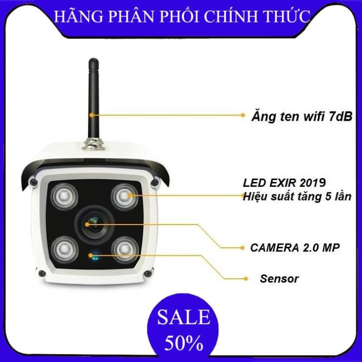 ✔️ camera không dây ngoài trời,Camera ngoài trời HD 1280x720 bảo hành uy tín 6 tháng  - Bảo hành úy tín 1 đổi 1