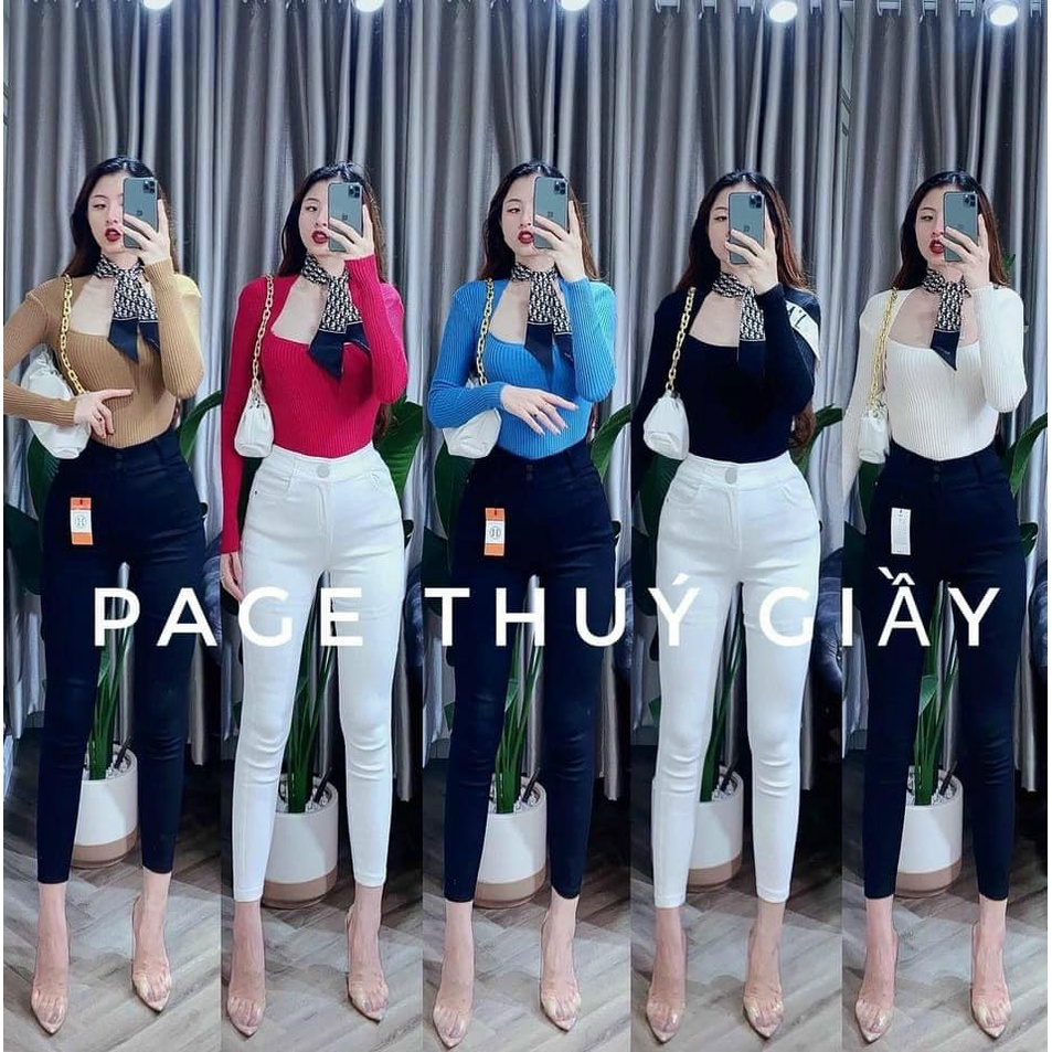 Áo len tôn ngực mềm mịn 7 màu xinh (kèm ảnh thật, video)