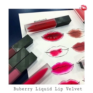 <ORDER> Son kem lì Burberry Liquid Lip Velvet