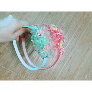 Sét 2 Bờm cài tóc cho bé siêu xinh (Nhiều mẫu)