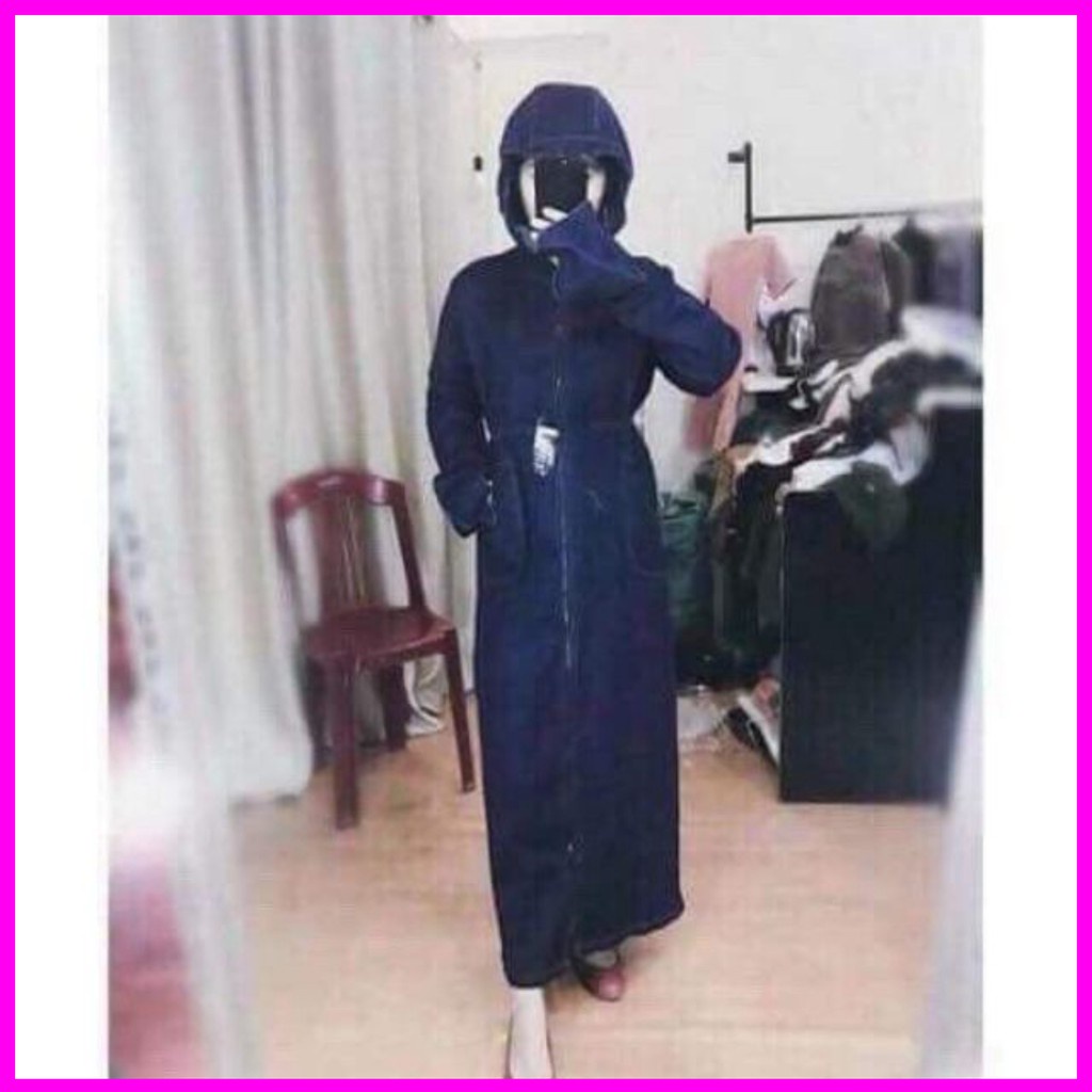 Áo chống nắng toàn thân chất Jean | BigBuy360 - bigbuy360.vn