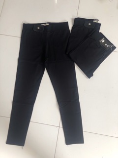Quần legging phối nắp da B.B