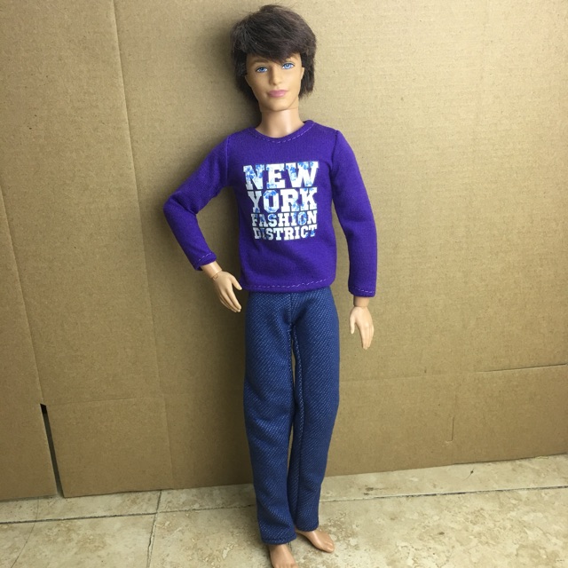 K1- Quần áo búp bê ken búp bê thời trang nam 1/6