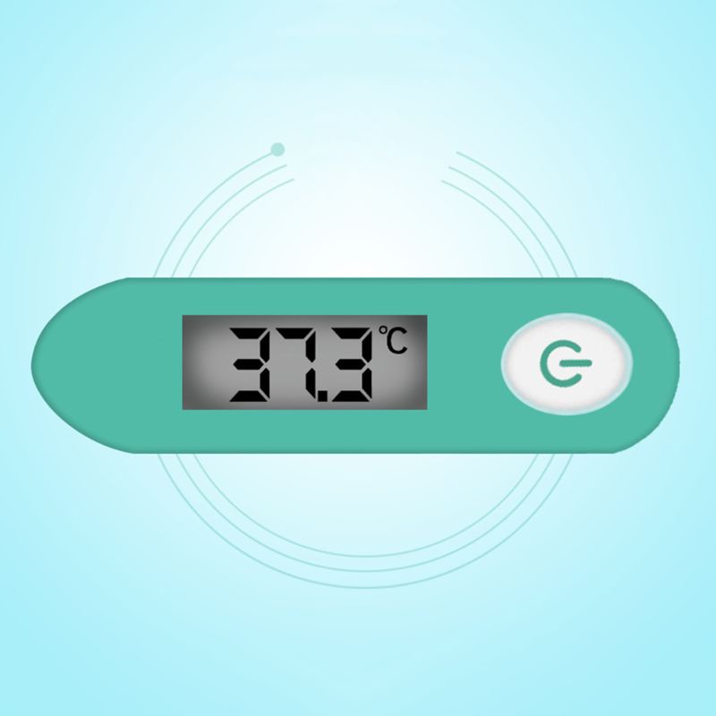 Nhiệt Kế Kỹ Thuật Số Đầu Mềm Dành Cho Người Lớn Và Trẻ Em