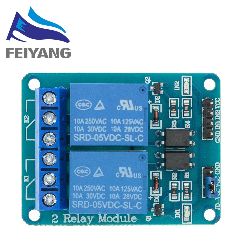 Mô đun rơ le 5V 1 2 4 8 kênh đầu ra 1 2 4 8 dành cho ARDUINO
