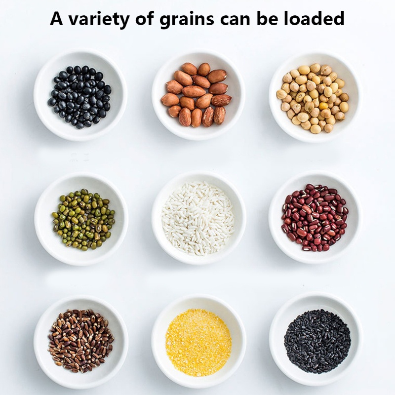 Hộp Nhựa Đựng Hạt Đậu Đỏ / Ngũ Cốc Có Nắp Đậy Siêu Tiện Lợi