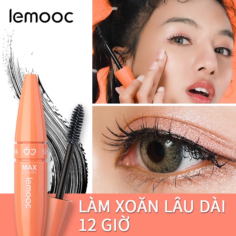 [Hàng mới về] Bộ mascara và bút kẻ mắt LEMOOC kháng nước lâu trôi hiệu quả | BigBuy360 - bigbuy360.vn