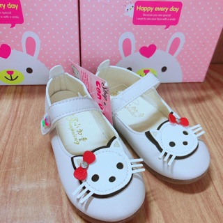 giày búp bê mèo da mềm cho bé