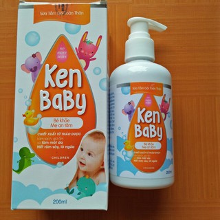 SỮA TẮM GỘI TOÀN THÂN CHO BÉ KENBABY